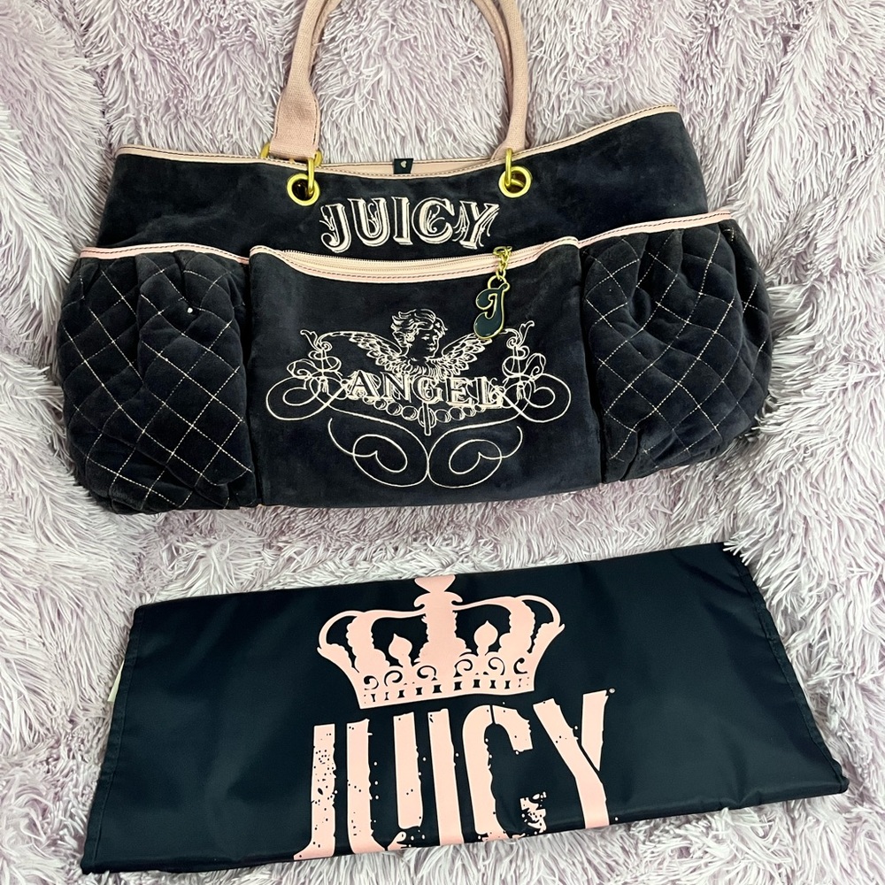 Juicy Couture Diaper Bag with Changing Mat